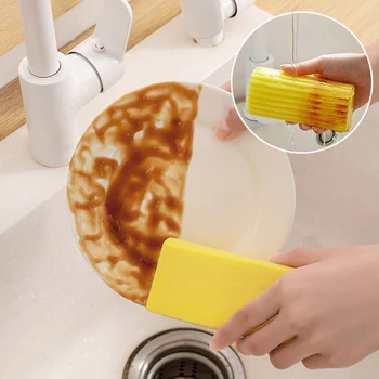 1 шт Многофункциональная губка для мытья посуды из ПВА Водопоглощающая губка для чистки бытовых губок для чистки автомобилей Фрикционный хлопок
