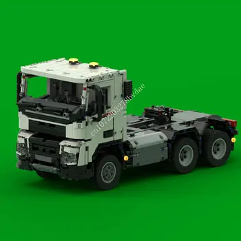 2336 шт. Высокотехнологичных строительных блоков для грузовика MOC Volvo FMX 6x4, модель технических кирпичей, сборка своими руками, креативные детские игрушки, подарки на день рождения