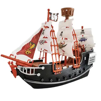3D Пиратский корабль-головоломка, игрушка, Парусный реквизит, украшение рабочего стола, лодка, игрушка для подростков, головоломка, Наборы для сборки моделей своими руками, игрушки