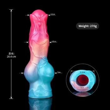 FAAK Носимый удлинитель для пениса с большим узлом Мужские секс-игрушки для взрослых, увеличивающие член, мягкая силиконовая оболочка для мужского секс-шопа