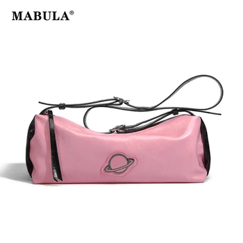 MABULA, роскошные дизайнерские женские сумки через плечо, высококачественная Мягкая Искусственная кожа, кошелек для телефона, маленькие сумки-тоут, однотонная сумка через плечо