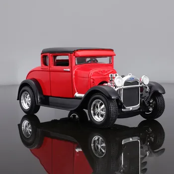 Maisto 1:24 Масштаб Ford 1929 Красный Сплав Для Литья Под давлением Имитационная Модель Автомобиля Детские Праздничные Игрушки Коллекция Хобби Для Взрослых Дисплей Подарок