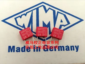 Бесплатная доставка 10шт/30шт WIMA Германия конденсатор MKS4 100V 0.047МКФ 100V 473 47NF P = 7.5 мм