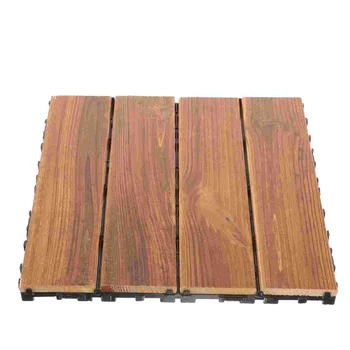 Блокирующаяся плитка Деревянный Пол Наружный Ковер Плитка для патио Пластиковые полы
