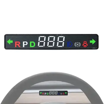 Головной дисплей для модели Y /3 Многофункциональная автомобильная игра с функцией автоматического отображения HUD Водонепроницаемый Экран рулевого колеса Дисплей мощности скорости передачи