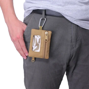 Горячий тактический кошелек EDC Molle, сумка, портативный чехол для ключей, спортивный кошелек для монет на открытом воздухе, охотничья сумка на молнии, многофункциональная сумка