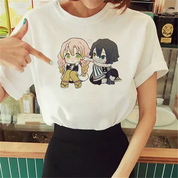 Женская футболка Mitsuri, японские футболки с комиксами Y2K, женская дизайнерская одежда с комиксами манга