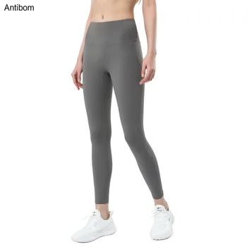Женские спортивные брюки Antibom с высокой талией и подтяжкой бедер, без нижнего белья, дышащие спортивные брюки