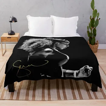 Комплектное одеяло Serena Williams, Роскошное модное одеяло для дивана, свободное одеяло, тепловые одеяла для путешествий