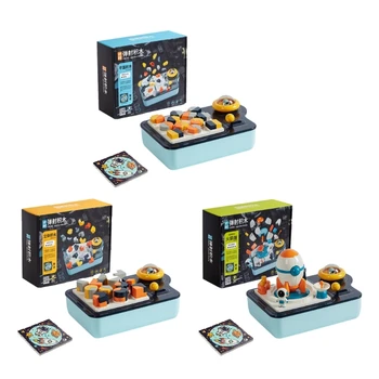 Космические темы DIY Kid Building Block Toy Assembly Model Set Игрушка для раннего развития D5QA