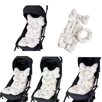 Легко моющаяся подушка для шеи детской коляски со съемной конструкцией Обеспечивает здоровую среду для ваших малышей