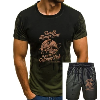Ловля рыбы Рыболовная футболка Fisherman Carp Pike Tee Мужская Комедийная футболка для снастей