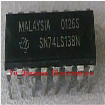 Логический чип SN74LS138N PDIP-16, 3-8-строчный декодер/ селектор данных, новый оригинальный ассортимент