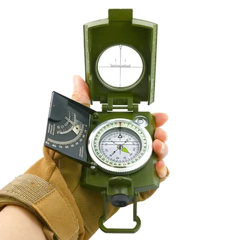 Многофункциональный военный навигационный компас для наведения, профессиональный высокоточный Водонепроницаемый геологический компас на открытом воздухе