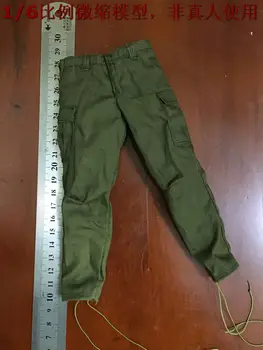Модель армейских зеленых штанов в масштабе Q1-31/6 SH01 в свободной версии для 12-дюймовой куклы с аксессуарами