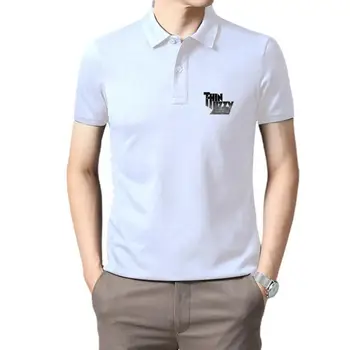 Мужская одежда для гольфа с градиентным логотипом Lizzy Band Phil Lynott, мужская черная футболка-поло для мужчин