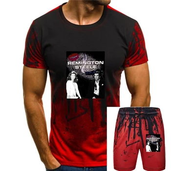 Мужская футболка Remington Steele 80 's Show Модные летние топы - женская футболка 3XL