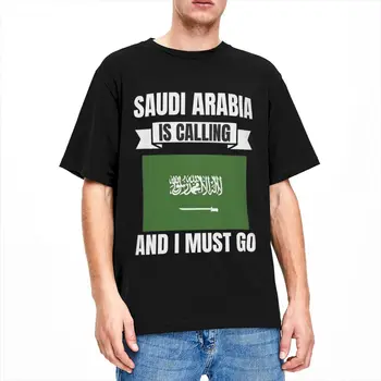 Мужские И женские рубашки Saudi Arabia Vacay Merch Винтажная хлопковая футболка с коротким рукавом в честь Национального дня, топы с круглым вырезом, летние топы