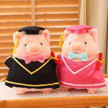 Новая плюшевая игрушка Kawaii Pig Мягкая свинья-поросенок Детский подарок на день рождения Выпускной для студентов Домашний декор