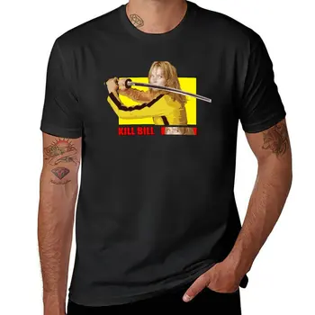 Новая футболка Kill Bill, аниме-футболка с коротким рукавом, мужская футболка с рисунком