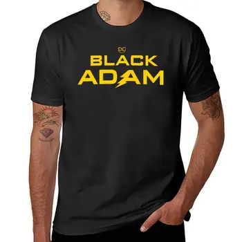 Новый черный Адам, Черный Адам SVG, Вектор Черного Адама, футболка с логотипом Black Adam, забавная футболка, мужская хлопковая футболка