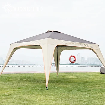 Открытый кемпинг, непромокаемый, солнцезащитный, УФ-стойкий козырек от солнца, брезент, переносная водонепроницаемая палатка для большого человека, тент