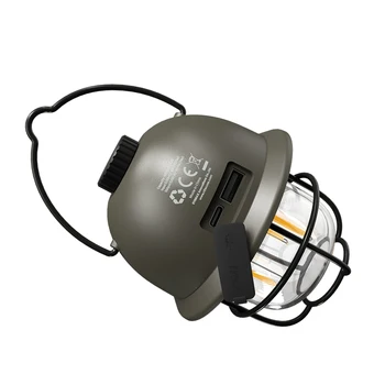 Перезаряжаемый походный фонарь Nitecore LR40 USB-C мощностью 100 люмен, светло-зеленый