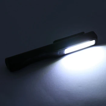 Перезаряжаемый светодиодный COB Портативный фонарь для проверки работы в кемпинге, ручной фонарик, магнитный для бытовой мастерской, автомобильного кемпинга