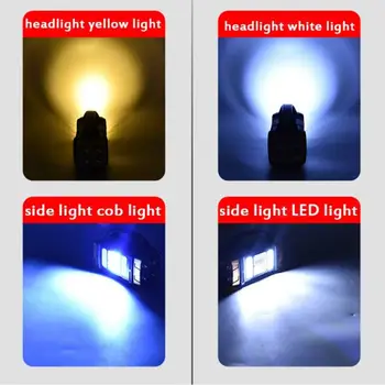 Перезаряжаемый фонарик на солнечной энергии с USB-лампой для зарядки, светодиодный фонарик COB, 4 режима освещения, прожекторная лампа, фонарь