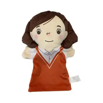 Плюшевая ручная кукла Игрушки для детского сада Ручная кукла-марионетка Милые дети Рассказывают истории, притворяются, играют, обучают Реквизиту, развлекают