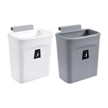 Подвесное мусорное ведро с раздвижной крышкой, кухонное мусорное ведро для туалета