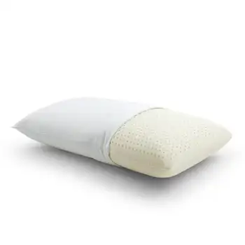 Подушка для кровати из пенопласта со съемным хлопковым чехлом, King