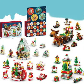 Рождественская шкатулка для слепых, детская Приключенческая шкатулка, наборы игрушек-непосед с различным календарем обратного отсчета, рождественские Игрушки