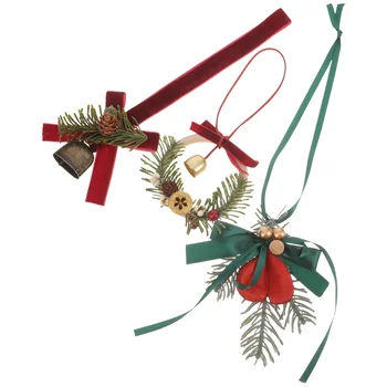 Рождественские украшения Рождественские подвесные подвески Принадлежности для макета сцены, декоры, украшения для вечеринок, автомобиль