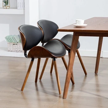 Роскошное кресло для спальни Эргономичный Трон Кресло с современным акцентом Гостиная Столовая Кухня Sandalye Nordic Furniture DC016
