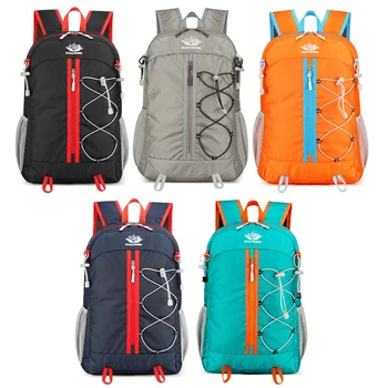 Рюкзак для походов на открытом воздухе, большой емкости, складной походный рюкзак, защита от брызг, походный рюкзак, спортивная сумка для мужчин и женщин