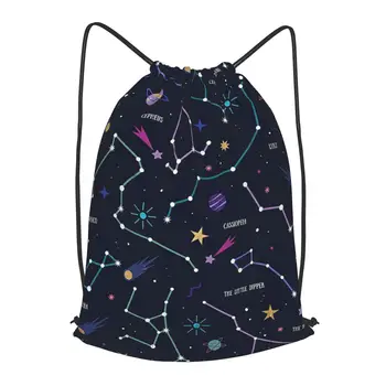 Рюкзак на шнурке для магической астрономии, мужская спортивная сумка для занятий в тренажерном зале, рюкзак для йоги для женщин