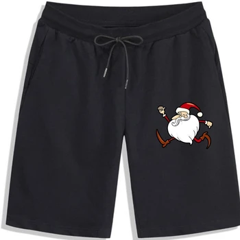 Санта, бегущий на Рождество, Мужские шорты для мужчин для молодежи Среднего возраста, мужские шорты для пожилых людей