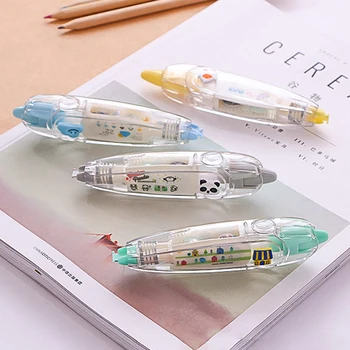 Симпатичные декоративные ленты для коррекции в стиле скрапбукинга, модная ручка с красочным декором для блокнотов