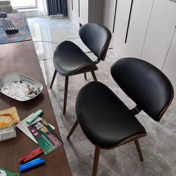 Скандинавские деревянные обеденные стулья Кухня для приема гостей обеденные стулья для расслабляющего макияжа Креативная спальня Cadeiras Уличная мебель WZ50DC