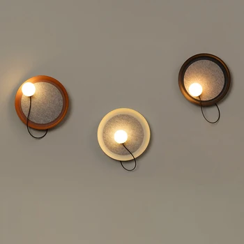 Скандинавский Магнитный Регулируемый светодиодный настенный светильник с 3D-принтом Для гостиной, домашнего декора стен, бра, внутреннего освещения, прикроватной лампы для спальни