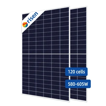 Солнечная панель Risen Высокоэффективная Двухфазная солнечная панель мощностью 580 Вт 600 Вт 700 Вт фотоэлектрические панели для солнечной системы монтажа