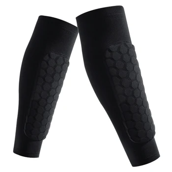 Спорт Спортивная защитная накладка для защиты голени от столкновений, защитные носки для голени, футбольные щитки для ног, уличное снаряжение