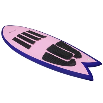 Тяговые накладки для серфинга, перекладина для скимборда, центральная ручка для палубы, передняя тяговая накладка из 4 частей для всех досок