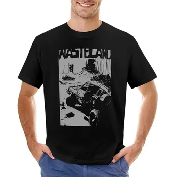 Футболка WASTELAND, спортивные рубашки для мальчиков, забавные футболки с животным принтом, мужские хлопковые футболки
