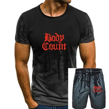 Футболка с черным логотипом Body Count в стиле хип-хоп, хэви-метал, хардкор born dead