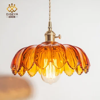 шаровая люстра потолочные подвесные светильники шкив подвесной светильник скандинавское освещение стеклянный шар столовая марокканский декор