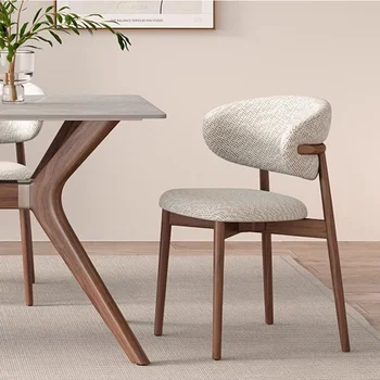 Эргономичный Дизайн обеденных стульев для спальни, Элегантный деревянный стул для отдыха, Офисная мебель Nordic Mobile Sillas Para Eventos для балкона
